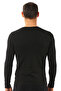 Özkan 0266 Men's Combed Lycra Cotton Round Neck Long Sleeve T-Shirt Undershirt - 2