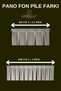 Pearl Touch Board Background Curtain – 1/2.5 Intense Pleat (Single Wing) - 7