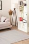 Mia Viscose Woven Carpet Non-Slip Base Washable Gray Kitchen Carpet 1421 - 7