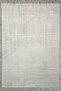 Mia Viscose Woven Carpet Non-Slip Base Washable Gray Kitchen Carpet 1421