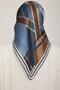 Nostalgia Series Twill Silk Scarf 8843-38Nt - 4