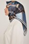 Nostalgia Series Twill Silk Scarf 8843-38Nt - 3