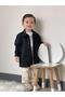 Black Trench Jacket Gabardine Fabric 100% Cotton - 7