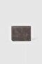 La'Graccio Paris Genuine Leather Men's Wallet Crazy Gray
