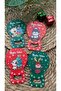 New Year's Christmas Themed Balloon Opener Magnet 2 Pieces