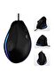 Vertical Gaming Mouse | Ergonomic Design | 3200 Dpi | Led Lights | 6 Buttons | Durable - 2
