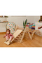 Pikler Climbing Set |   Montessori Full Set and Pillow |   Triangle & Belt & Ramp & Pillow - 4