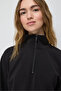 Soft Textured Half Zipper Detailed Sweatshirt - 4