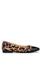 Women's Genuine Leather Leopard Babet Shoes