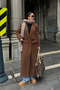 Brown Premium Vest Cashew Coat