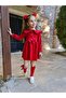 Red Girl's Dress Socks Gift - 3