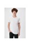White Men's T-Shirt with Stitched Pocket Detail M062772-20843