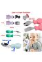 Premium Children's Bpa Free Quality Silicone Handle Stainless Steel Tip Fork-Spoon / Dark Blue - 4