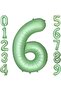 RETRO GREEN MATTE GREEN FIGURE FOIL BALLON