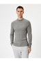 Half Turtleneck Sweater Knitwear Basic Long Sleeve - 3