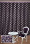 Butterfly Model Lila Double Color Rope Curtain Ready Buttons Stitched Rope Curtain 300*280cm - 2