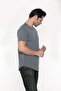 Men's Wide Neck 100% Cotton Loose T-Shirt - 3