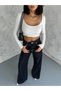 Palazzo Side Threaded Ri?Ns Jeans - 4