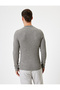 Half Turtleneck Sweater Knitwear Basic Long Sleeve - 4