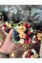 Teddy Bear with Fruits in the Forest Bamboo Basket Handmade Scented Soap Handmade Soap - 3