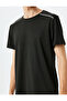 Short Sleeve Crew Neck Printed Sports T-Shirt - 5