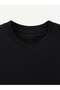 Mi̇ngalondon Shark & Cat Black Unisex T-Shirt - 4
