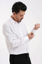 Yigteki̇n Dobby Textured Men's Shirt