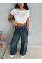 Zeo Basic Denim Baggy Pants Tint - 3