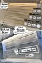 8 Pieces Drawer Organizer 30,5 * 13 cm Spice Rack Z305 (Jars Are Not Included) - 4