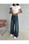 Zeo Basic Denim Baggy Pants Tint - 4