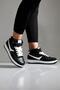 Black - Men's Women's Children's Winter 4-Season Skin Sports Shoes