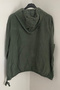 Women's Italian Khaki Kangaroo Pocket Zipper Closure Hooded Oversize Velvet Blouse Sweatshirt - 2