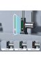 Anthracite Kitchen and Bathroom Sink Faucet with Digital Display Height Adjustable Spiral Fixture - 3