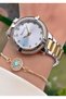Ferruci Brand Yellow Silver Color Steel Cord Women's Wristwatch - Bracelet - 4