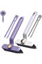 Aveo 1-Piece Multi-Functional Cleaning Brush with Tweezers and Rotating Head for Leather Nlemesine Cleaning - 4