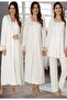 Long Sleeve Maternity Maternity Nightgown Sleepwear Set - 3