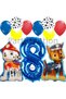 Paw Patrol Balloon Set Paw Patrol 8 Year Old Balloon Set Paw Patrol Birthday Set Marshall Chase - 2