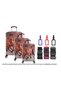 Horses Set of 3 Luggage Sleeves, 3 Luggage Belts, 3 Luggage Labels