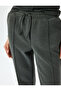 X Şahika Ercümen - Scuba Fabric Pocket Ribbed Detailed Sweatpants - 5
