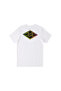 Crayon Wave Men's White T-Shirt Men's T-Shirt Abyzt01697