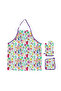 3-Piece Kitchen Apron Set - Multi-Functional Kitchen Essentials for Stylish and Safe Cooking - 2
