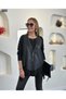 Women's Zipper Detailed Asymmetrical Cut Stylish Blouse - 4