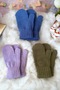 Unisex Knitwear Baby Gloves 3 Pairs Set (0-3 Years) - 2