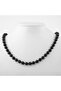 Nuummite 8 Mm - Knotted Natural Stone Necklace - 2