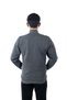Zippered Knitwear Coat with Fleece Inside and Judge Collar - 7