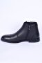 11925251 Men's Black Leather Boots - 3