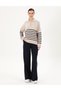 Ecru Comfort Fit Polo Neck Sweater 50300147-Vr019 - 4