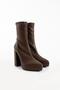 Women's Stretch Boots Brown - 4