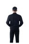 Zippered Knitwear Coat with Fleece Inside and Judge Collar - 7