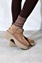 Honey Sheepskin Boots 24389 - 5